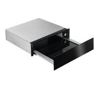 Tiroir chauffant intégrable - 14 cm - Températures ajustables: 30-80°C - Service de 6 personnes - Ouverture Push / Pull - Noir Noir