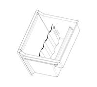 Bac À Légumes Complet Pour Réfrigérateur 2265426037 Faure Arthur Martin