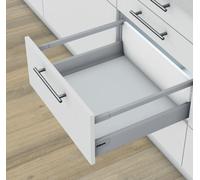 Tiroir côté double parois ANTARO Blumotion 228 x 400 mm BLUM ANT358D400GR