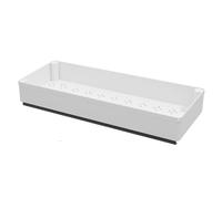 Tiroir Coulissant Cuisine, Trousse Rangement Téléscopique Cuisine, 3 Tailles, Tiroirs Coulissants pour Rangement sous Évier, 13.5 x 40 x 5 cm (L x P x H)