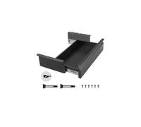 Tiroir Coulissant sous Bureau, 440x223x101 mm, Tiroir Organisateur de Rangement de Bureau Caché, Capacité de Charge 5 kg