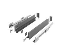 Tiroir Cuisine Slim Box Coulisse Plein Sortie 40kg, Stahl
