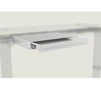 Desktronic Rangement de bureau | Caisson de rangement sous bureau| Bureau pour fournitures scolaires à domicile, Tiroir en métal, Caisson à tiroir caché. Blanc