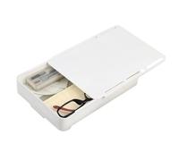 Tiroir De Bureau Extractible - Boîte De Montage Adhésive, Mécanisme Coulissant En Douceur, Rangement Caché Durable, Design Minimaliste | Organisateur Sous La Table Pour La Cuisine, La Maison Ou Le Bur