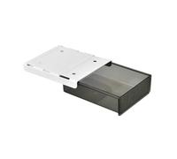 Tiroir de bureau intégré : organisateur d'extraction, installation facile de stockage Hiddens | Compagnon d'étagère polyvalent pour le poste de travail du bureau à domicile, idéal pour doc