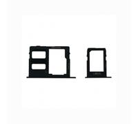 Tiroir De Carte Sim Pour Samsung Galaxy A6 Plus 2018/A6 2018 Single Card Noir