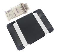 Tiroir de congélation pour lait maternel - Organiseur de sac plat | Support peu encombrant pour une congélation uniforme, version en polypropylène avec bandes élastiques, stockage du lait liquide