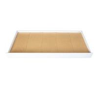 SIBERIA - Tiroir de Lit 200 cm Vernis Blanc -