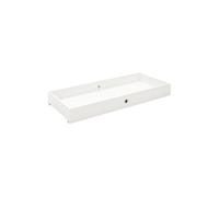 arthur berndt Tiroir de lit THILO sur roulettes pour lit d'enfant - 70 x 140 cm - Blanc - Fabriqué en Allemagne