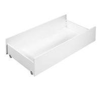 Tiroir de lit combiné évolutif - Babyprice Up - Blanc - Sur roulettes Blanc G