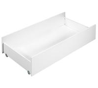 Tiroir De Lit Combiné Évolutif Sur Roulettes - Up Blanc TU