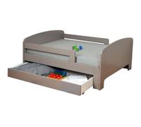 Tiroir de lit évolutif - Weber Industries - Toby - Gris - Optimisation espace - Enfant