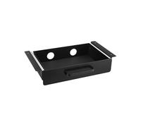 VEVOR Tiroir Coulissant sous Bureau, 385x230x76 mm, Tiroir Organisateur de Rangement de Bureau Caché, Capacité de Charge 5 kg, Espace Économisé pour Maison sous Table, Poste de Travail Assis-debout