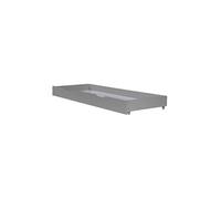 Homestyle4u Tiroir de Rangement avec roulettes Gris