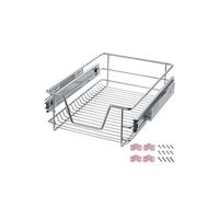 Tiroir de rangement téléscopique avec capacité de charge 25 kg gris