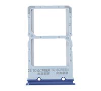 Tiroir de Remplacement Carte Dual Nano SIM pour Smartphone Xiaomi Mi 9 Bleu clair