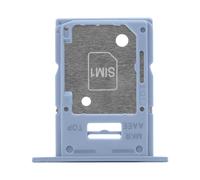 Tiroir de Remplacement Dual Nano SIM ou microSD pour Galaxy A15 4G Bleu