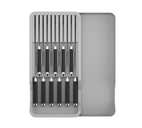 Tiroir de support de couteaux : le bloc de couteau de tiroir s'accroche à une organisation extensible | Organisateur de bloc de support de couteau de tiroir lavable pour le rangement de couteaux