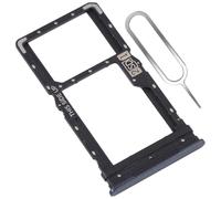 Tiroir Double Carte SIM + MicroSD pour Motorola Moto G56 (XT2529-2) Support Plateau Porte - Noir Bleu Foncé