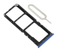 Tiroir Double Carte SIM microSD pour Oppo A5 2020 / A9 2020 / A11 Support Plateau Porte - Bleu