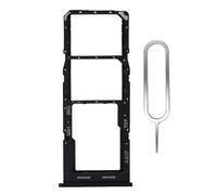 Tiroir Double Carte SIM + MicroSD pour Samsung Galaxy A13 5G (SM-A136B, SM-A136U) Support Plateau Porte - Noir