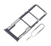 Tiroir Double Carte SIM MicroSD pour Xiaomi Redmi 14C 4G / Poco C75 Support Plateau Porte - Noir