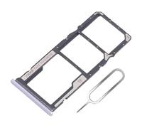 Tiroir Double Carte SIM MicroSD pour Xiaomi Redmi 14C / Poco C75 Support Plateau Porte - Violet