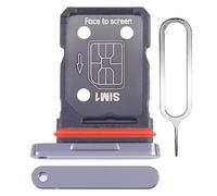 Tiroir Double Carte SIM pour OnePlus 12 (PJD110, CPH2573, CPH2581) Support Plateau Porte - Noir