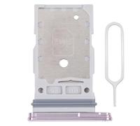 Tiroir Double Carte SIM pour Samsung Galaxy S23 (SM-S911) / S23+ Plus (SM-S916) Support Plateau Porte - Rose
