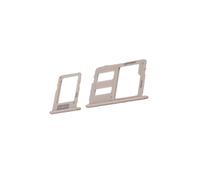 Tiroir Double SIM + Micro SD pour Samsung Galaxy J3/J5/J7 2017 + Tiroir Simple SIM - Rose