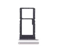 Tiroir Double SIM Premium pour Honor X7 - Argent