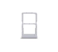 Tiroir Double SIM Premium pour Honor X8 4G - Argent