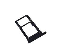 Tiroir Double SIM Premium pour Honor X8 4G / X8 5G - Noir