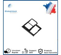 Tiroir Double SIM PREMIUM pour Samsung Galaxy A40 (SM-A405) - Noir