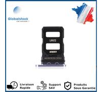 Tiroir Double SIM PREMIUM pour Xiaomi Mi 11 - Violet