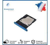 Tiroir Double SIM PREMIUM pour Xiaomi Poco X4 Pro 5G - Bleu