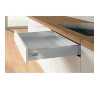 Tiroir en kit InnoTech Atira argent - hauteur 70 mm - Longueur 520 mm HETTICH