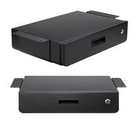 Tiroir bureeau ergonomique à clé Maclean sous le bureau, organisateur, noir.