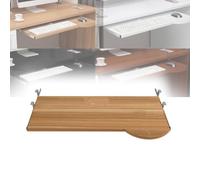 Tiroir ergonomique pour clavier - Plateau de souris coulissant sous le bureau pour poste de travail de bureau, plate-forme informatique extractible