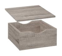 Tiroir et étagère 31cm ""Mix N' Modul"" effet chêne gris - 5 five simply smart