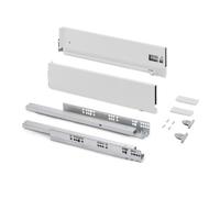 Tiroir extérieur Vertex 3D blanc 40 kg - hauteur 131 mm - prof 500 mm EMUCA