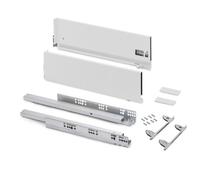 Tiroir extérieur Vertex 3D blanc - hauteur 178 mm - charge 40 kg - 550 mm EMUCA