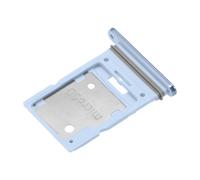 Tiroir Hybride Original Dual Nano SIM ou Nano SIM et microSD pour Galaxy A53 Samsung Bleu clair