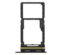 Tiroir Hybride pour Galaxy A17 5G / 4G Dual Nano SIM ou Nano SIM et microSD Samsung Noir