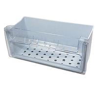 Tiroir inférieur congélateur compatible avec Ariston Hotpoint Scholtes, PW/Cristal, Dimensions : (LHP) 385 x 170 x 175 mm, code article 283233
