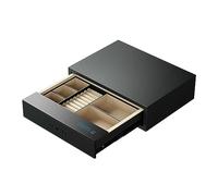 Tiroir Pistolet Coffre-Fort, Empreintes Digitales Et Mot De Passe Coffre-Fort Intelligent, pour Magasin À Domicile Table De Chevet Bijoux Organisateur D'armes De Poing (S : 76.4cm)