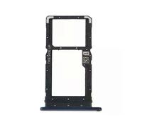 Tiroir pour carte SIM et Micro SD pour Motorola Moto One Fusion Plus (bleu)