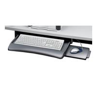 Tiroir pour clavier avec tablette souris, graphite