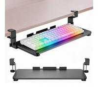 Maclean – Support clavier de bureau réglable MC-839 – 2 kg max – Noir