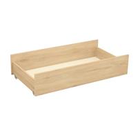 Tiroir Pour Lit Bébé Combiné Évolutif Décor Bois Hêtre - Adele Marron TU